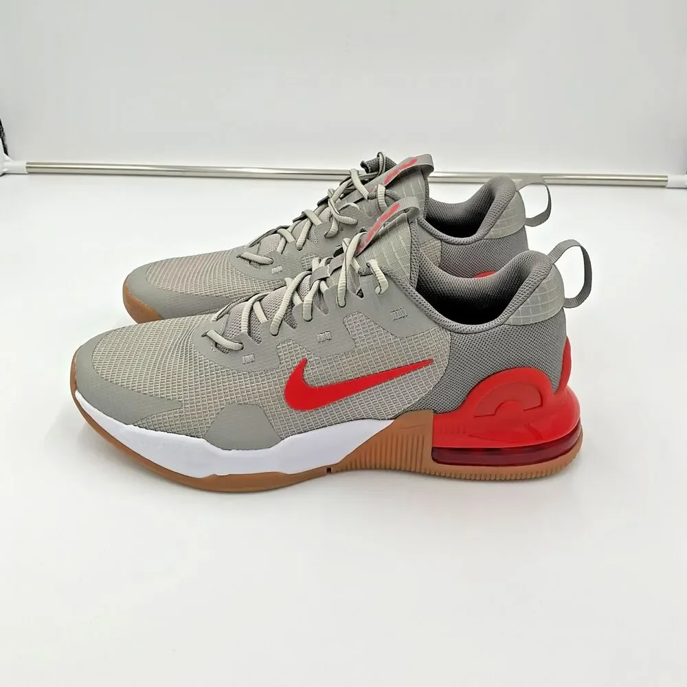 New Nike Air Max Alpha Trainer 5 Cobblestone Crimson Size 10 Sneakers DM0829 006